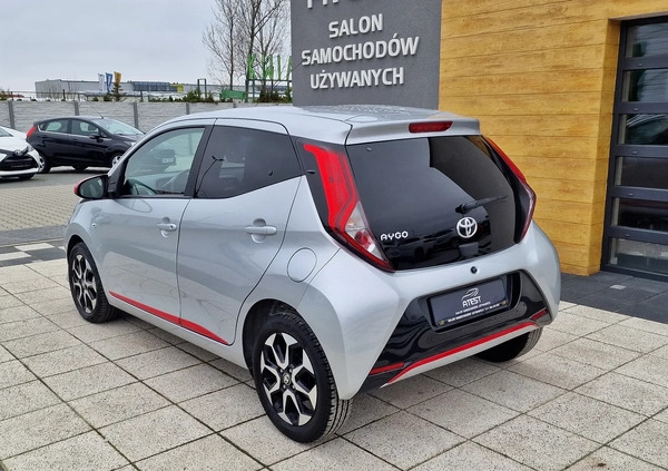 Toyota Aygo cena 45900 przebieg: 26000, rok produkcji 2019 z Rychwał małe 121